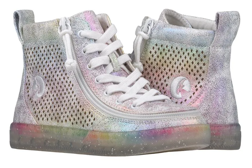 Kids' Rainbow Crackle Billy Classic Lace Highs
