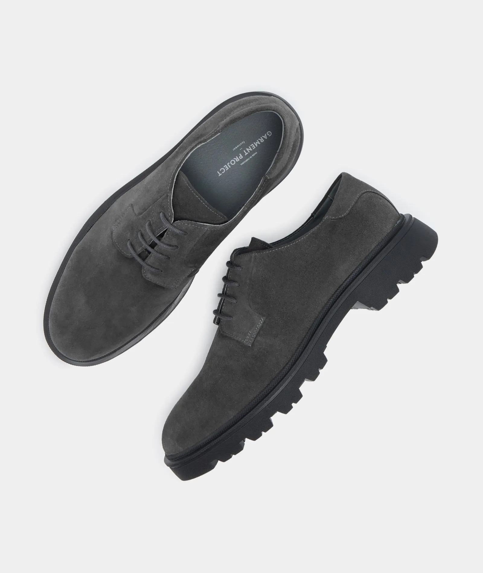 Minnesota Derby - Charcoal Suede