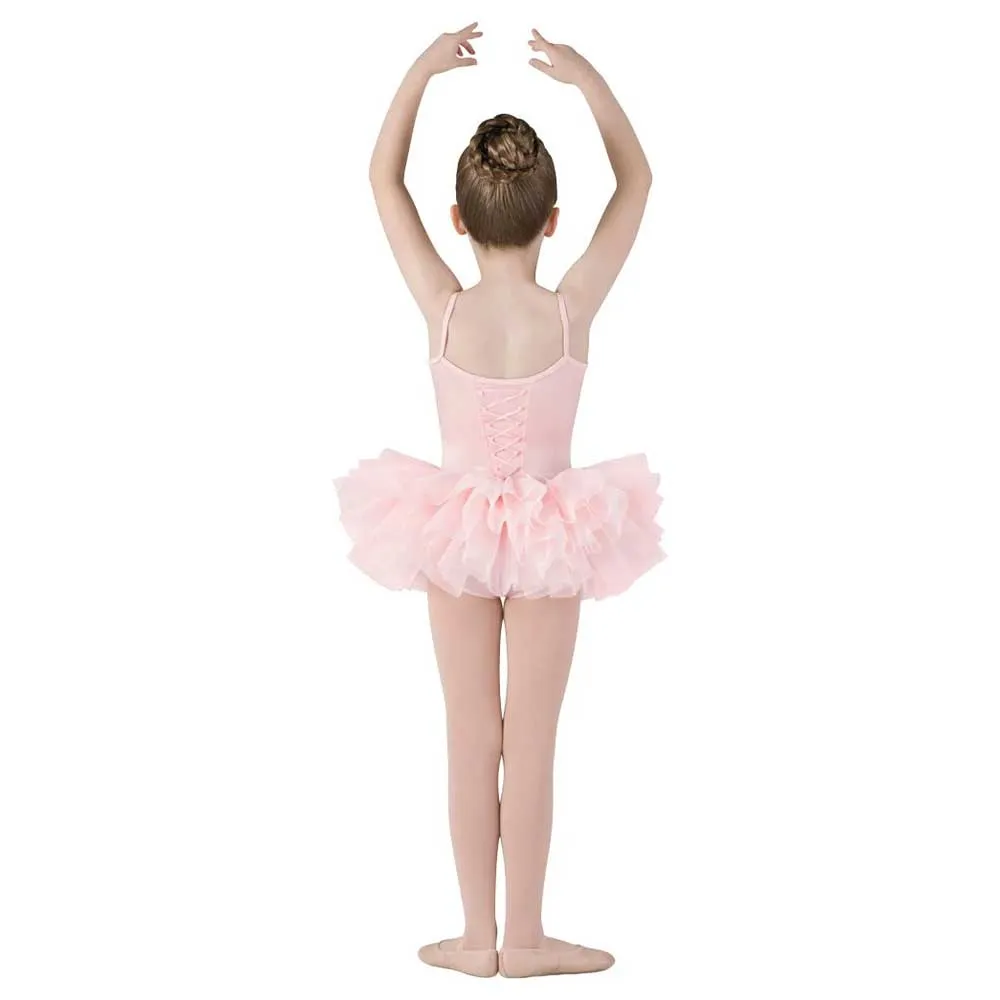 Mirella M222C Sparkle Tutu Camisole Ballet Dress - Girls
