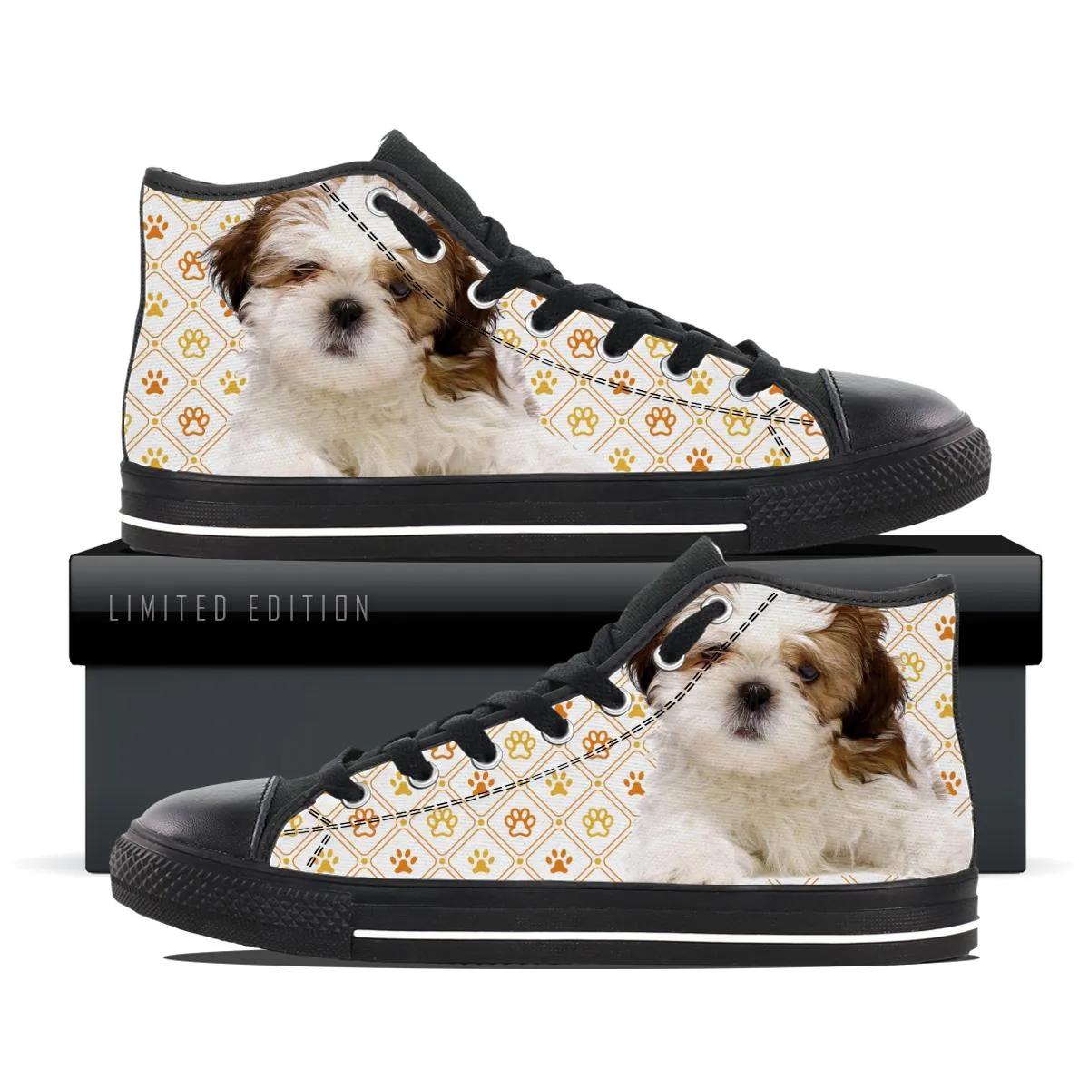 Shih Tzu Canvas Shoes